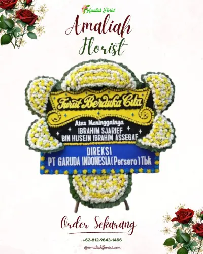 Papan Bunga Duka di Kadipiro